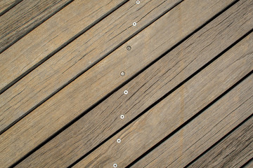 Obraz premium Diagonal floor boards
