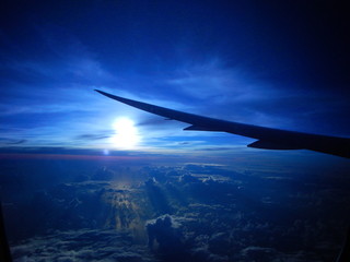 Fototapeta premium 翼 飛行機