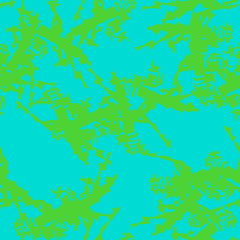 Fototapeta na wymiar UFO camouflage of various shades of lime zest and polyna colors