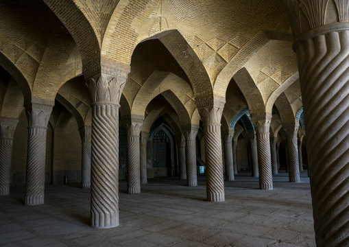 Vakil mosque prayer hall, Fars province, Shiraz, Iran