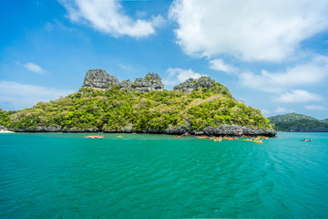Naklejka premium tropical island in thailand