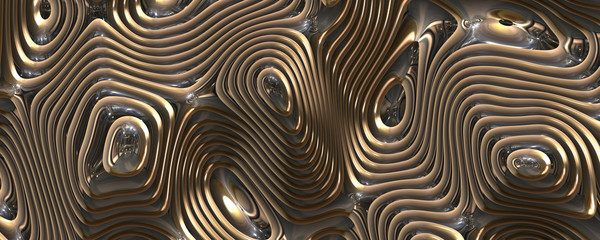 3d abstract wavy background