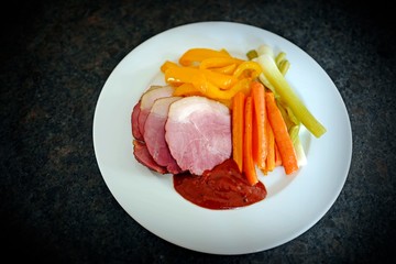 fresh cooked at home and ready to eat