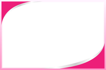 pastel pink color frame banner web template background square blank and copy space for advertising banner promotion sale discount on media social online marketing products cosmetics