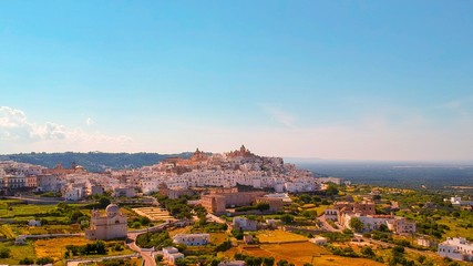 Obraz premium panoramic view of Ostuni