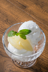 アイスクリーム　Italian gelato delicious ice cream