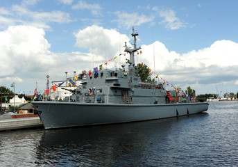 Seebad Ueckerm&uuml;nde, Besuch zu den Hafentagen