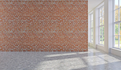 large luxury modern bright interiors room illustration 3D rendering