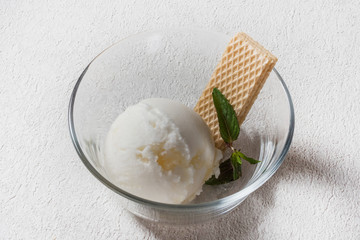 アイスクリーム　Italian gelato delicious ice cream