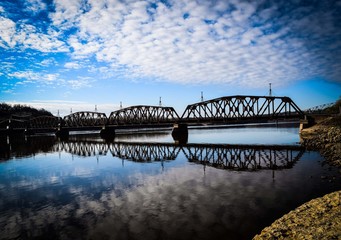 bridge over the river