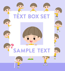 Yellow clothing boy_text box