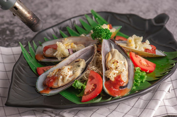 grilled chicken with vegetables