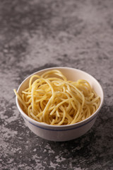 pasta in bowl