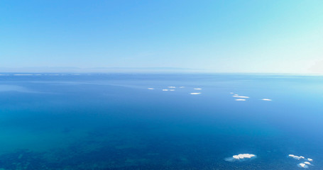 Obraz premium Baikal - a lake of tectonic origin in the southern part of Eastern Siberia