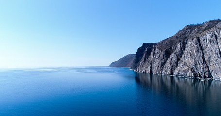 Fototapeta na wymiar Baikal - a lake of tectonic origin in the southern part of Eastern Siberia