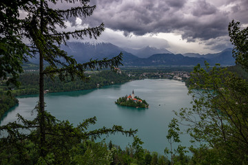 Lake bled in Slovenia 