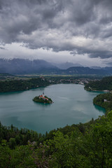 Lake bled in Slovenia 