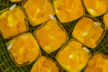 pineapple delight, party candy, condensed milk candy balls, candy balls