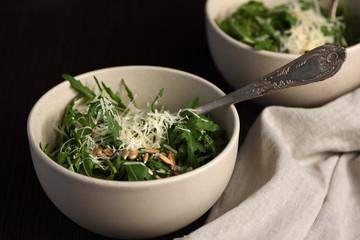 Salad Arugula and Parmesan