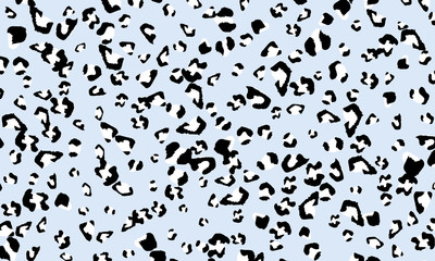 Leopard print design. Animal skin pattern.