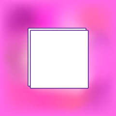 Pink purple abstraction frame background