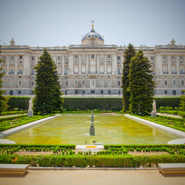 Royal Palace In Madrid