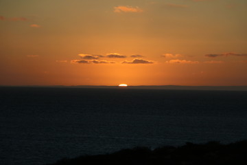 Sunset at the Indian Ocean in Denham, Western Australia © ClaraNila