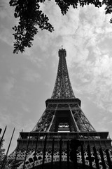 Fototapeta na wymiar eiffel tower in paris france
