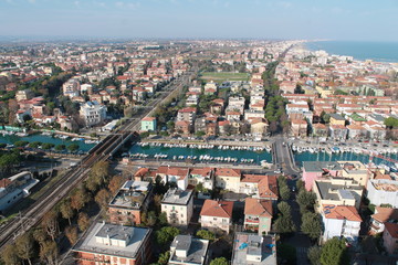 Obraz premium rimini vista del porto