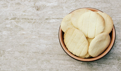 petits gâteaux secs au beurre salé, fait maison