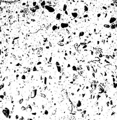 Vector texture, a terrazzo surface. Abstract grunge detaliled background.