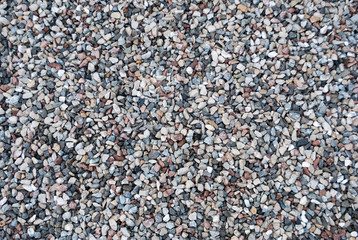 Granite gravel texture for design.  Colorful seamless stone texture