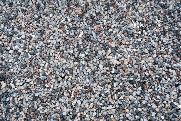 Granite gravel texture for design.  Colorful seamless stone texture