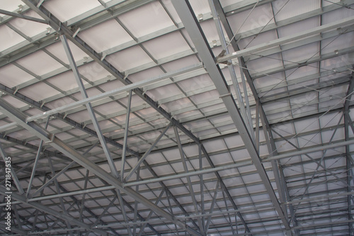 Thermal Insulation Of The Metal Frame Of The Building With