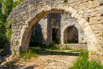 Fototapeta na wymiar Geisterstadt Dvigrad, Istrien, Kroatien