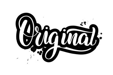 brush lettering original