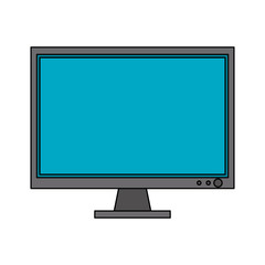 Computer screen monitor hardware technology symbol