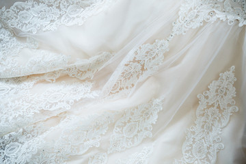 Beautiful dress for the bride