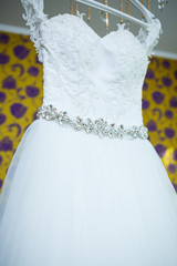 Beautiful dress for the bride