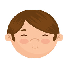 cute little boy baby head