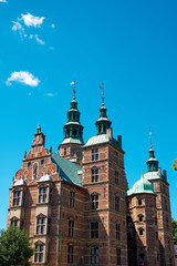 Fototapeta premium Rosenborg Castle seen from the Castle Gardens