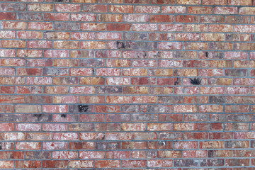 multi-colored brick
