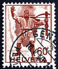 Postage stamp Switzerland 1941 William Tell