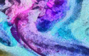 Abstract painting oil background.