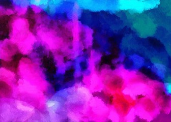 Impression color mix abstract texture art. Artistic bright background. Oil painting artwork. Modern style graphic wallpaper. Large strokes of paint. Colorful pattern for design work or wallpaper.