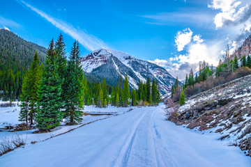 Beautiful Sunset in Silverton Colorado