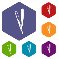 Razor icon. Simple illustration of razor vector icon for web