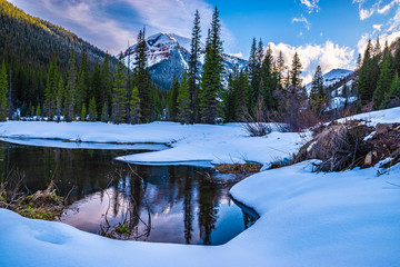 Beautiful Sunset in Silverton Colorado