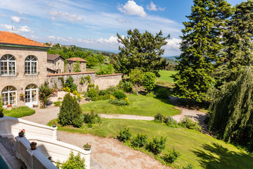 Fototapeta premium Les Chazelles, Saint-André-de-Chalencon, Francja