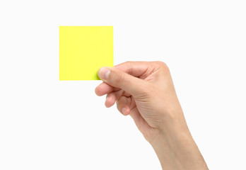 I have everything in my hand